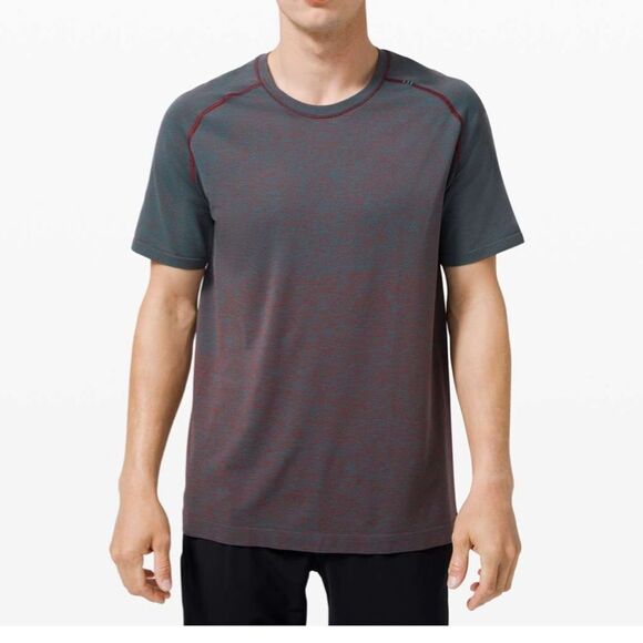 LULULEMON Metal Tech Vent Gray T-Shirt Size XXL - Picture 11 of 11